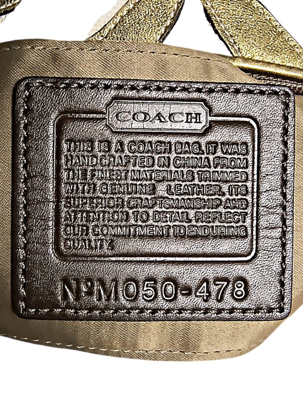 Coach Zebra Print Demi Bag - Picture 3 of 9